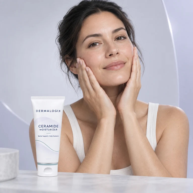 Dermalogix ceramide moisturizer for skin barrier support