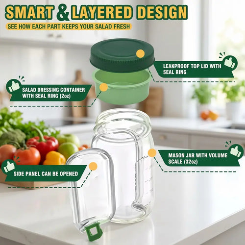 FreshPod™ Smart Salad Container