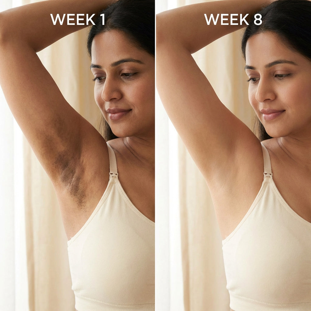 Before After Week 1 Week 8 - Postpartum