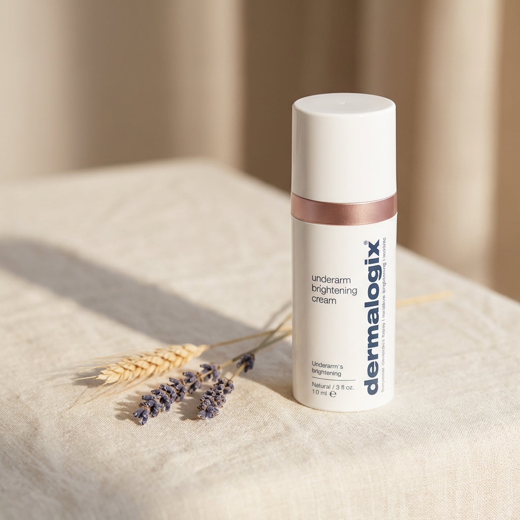 Dermalogix shelf still life with wheat lavender