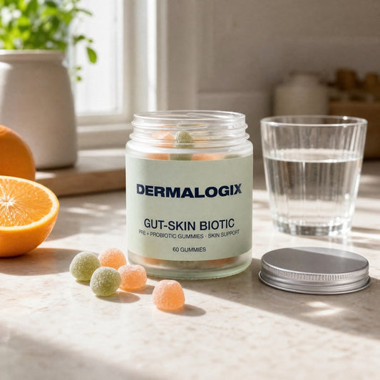 Gut-Skin Biotic on the counter